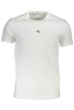 BIAŁY T-SHIRT MĘSKI Z KRÓTKIM RĘKAWEM CALVIN KLEIN WHITE