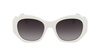 Okulary KARL LAGERFELD KL6146S-105. Okulary przeciwsłoneczne, Kolor biały. Kobieta.