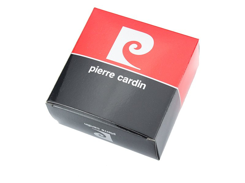 Czarny pasek męski Pierre Cardin VNG 7503 ze skóry naturalnej