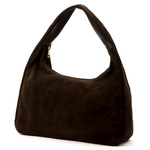 Vera Pelle damska shopperbag skóra naturalna zamsz torebka na ramię pojemna