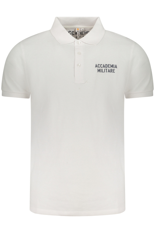 M�SKA KOSZULKA POLO Z KR�TKIM R�KAWEM MILITARY ACADEMY WHITE