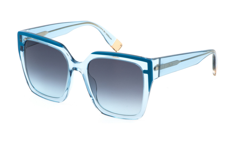 Okulary FURLA SFU695-5506N1. Okulary przeciwsłoneczne, Kolor niebieski. Kobieta.
