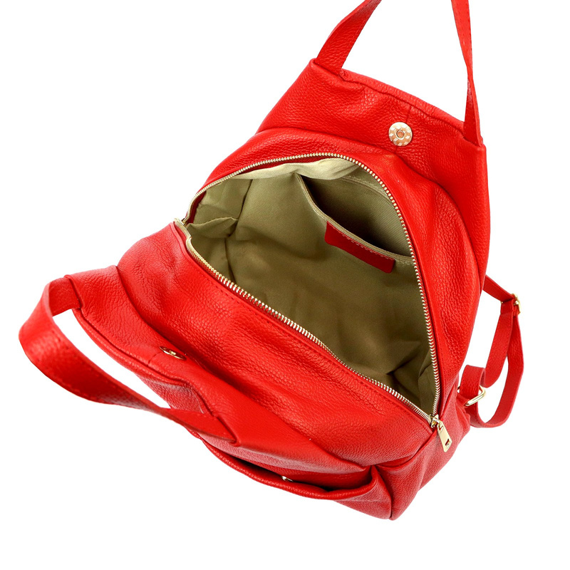 Zgrabny damski miejski plecak z kieszeniami Luka