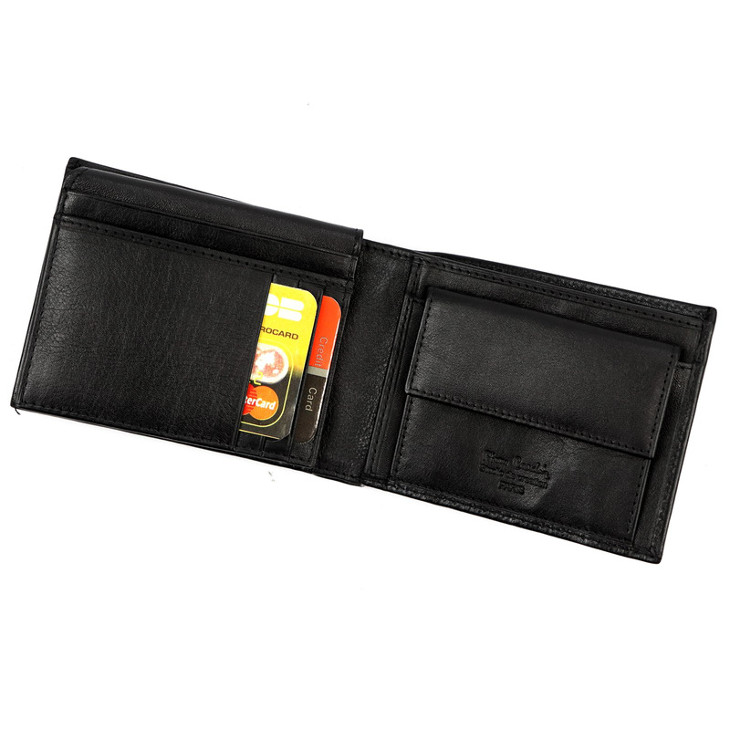 Pierre Cardin portfel męski skóra naturalna rozbudowany składany z RFID