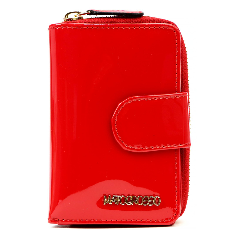 Mato Grosso pionowy duży damski portfel skóra naturalna portmonetka RFID