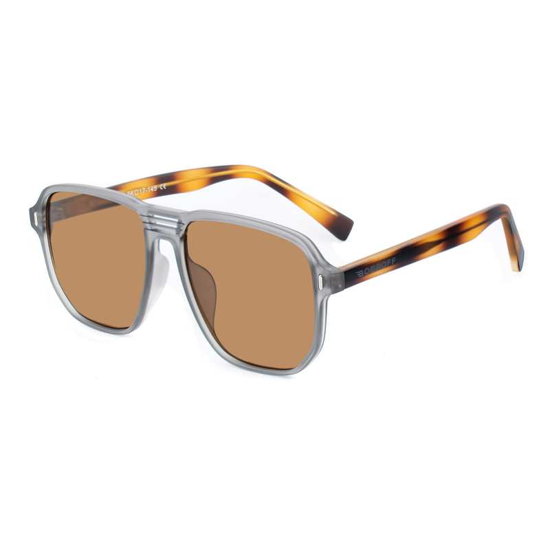 Okulary BOBROFF BFG0003-C5. Okulary przeciwsłoneczne, Kolor czerwony. Mężczyzna.