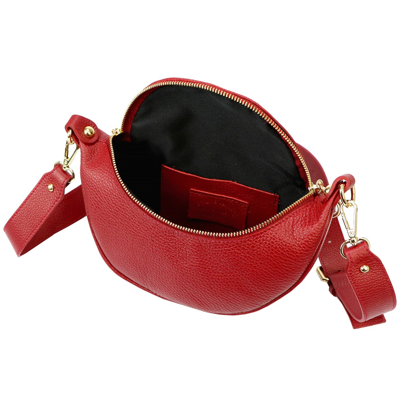 Vera Pelle damska listonoszka skóra naturalna torebka przez ramię miejska