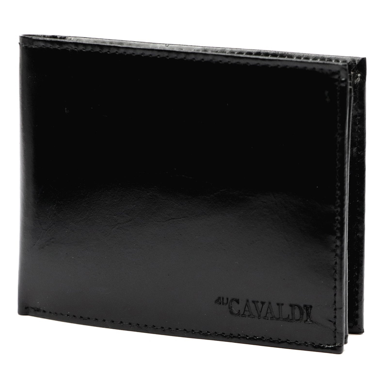 Skórzany męski portfel Cavaldi 0001-P-BS RFID
