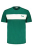ZIELONY T-SHIRT MĘSKI Z KRÓTKIM RĘKAWEM FILA