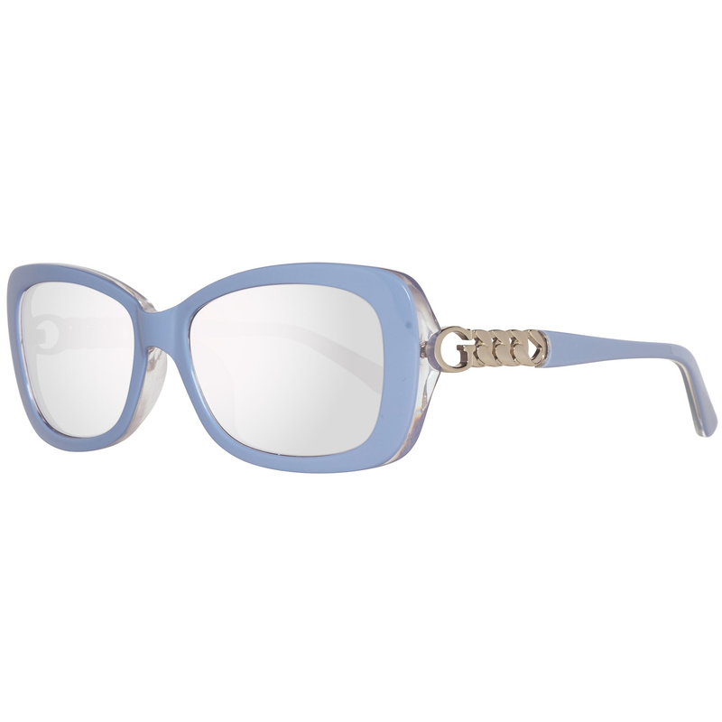 Okulary GUESS GU7453-5690C. Okulary przeciwsłoneczne, Kolor niebieski. Kobieta.