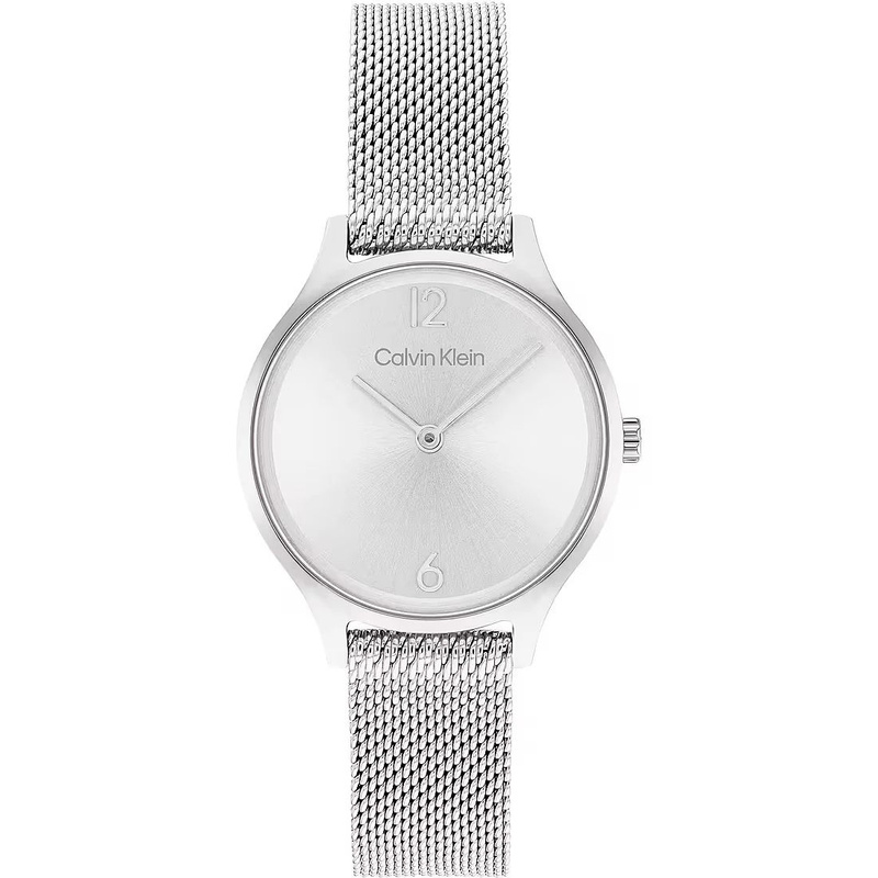 Zegarek CALVIN KLEIN 25200058. Kwarcowy, Kolor szary. Kobieta.