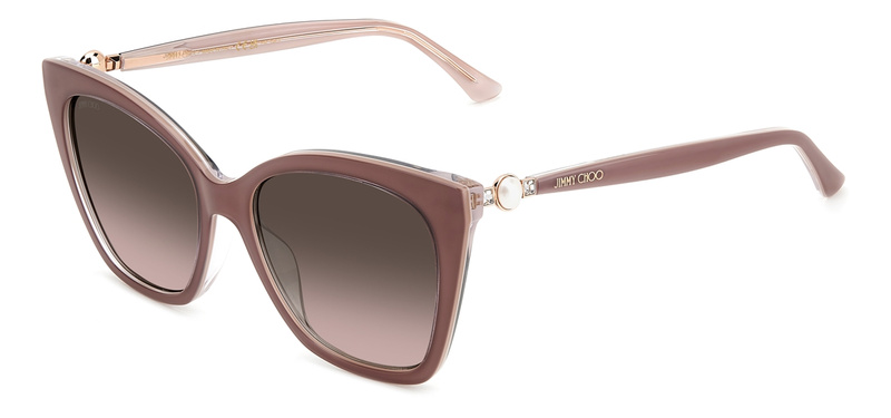 Okulary JIMMY CHOO RUA-G-S-Y9A. Okulary przeciwsłoneczne, Kolor różowy. Kobieta.