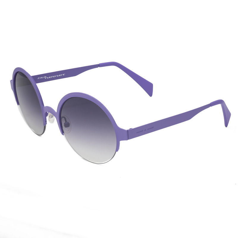 Okulary ITALIA INDEPENDENT 0027-060-000. Okulary przeciwsłoneczne, Kolor żółty. Unisex.