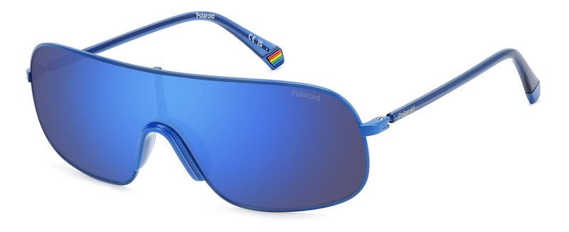 Okulary POLAROID PLD6222SPJP. Okulary przeciwsłoneczne, Kolor niebieski. Unisex.