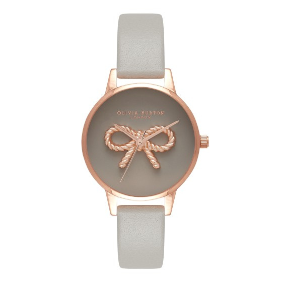 Zegarek OLIVIA BURTON OB16VB04. Kwarcowy, Kolor szary. Kobieta.