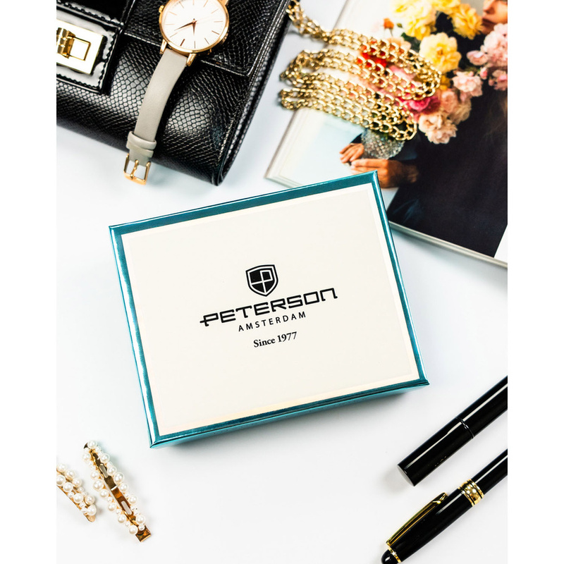 Skórzany damski portfel Peterson PTN PS108-MLF