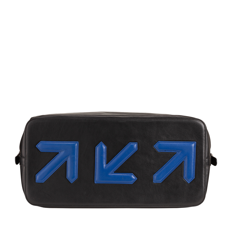 DuDu Skórzana duża torba podróżna weekendowa z paskiem dopinanym