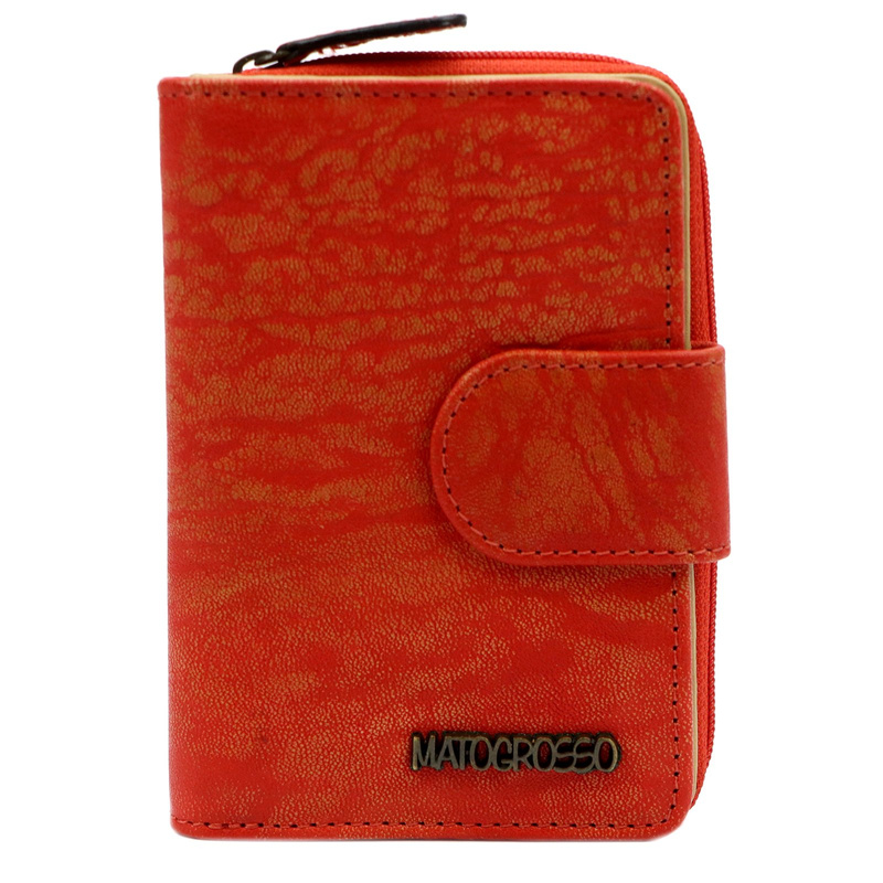 Mato Grosso damski portfel skóra naturalna rozbudowany przegrody RFID