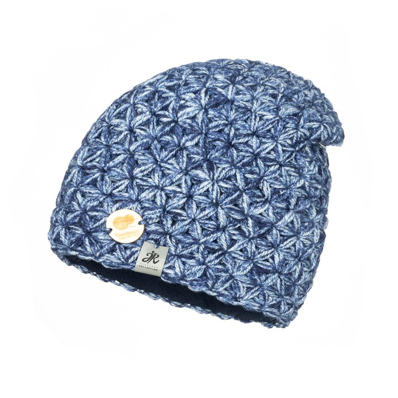 Zimowa ciepła czapka Handmade