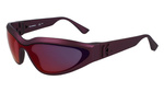 Okulary KARL LAGERFELD KL6128S-606. Okulary przeciwsłoneczne, Kolor czerwony. Unisex.