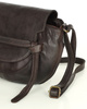 Marco Mazzini Torebka listonoszka skórzana saddle bag brąz caffe