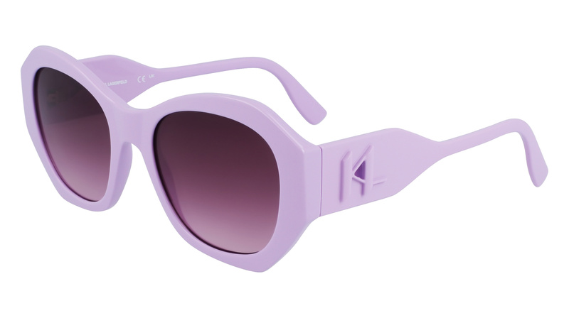 Okulary KARL LAGERFELD KL6146S-516. Okulary przeciwsłoneczne, Kolor PURPLE. Kobieta.
