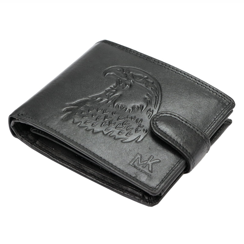 Skórzany męski portfel Money Kepper TCC 5600B-6 RFID