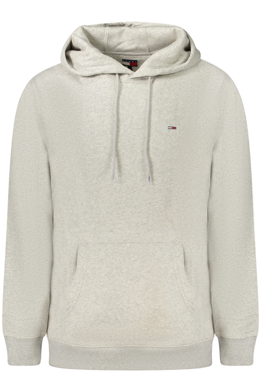 TOMMY HILFIGER MĘSKA BLUZA Z ROZPINANYM NA ZAMEK SZARA