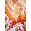 Apaszka Satin Plaid Chain XS