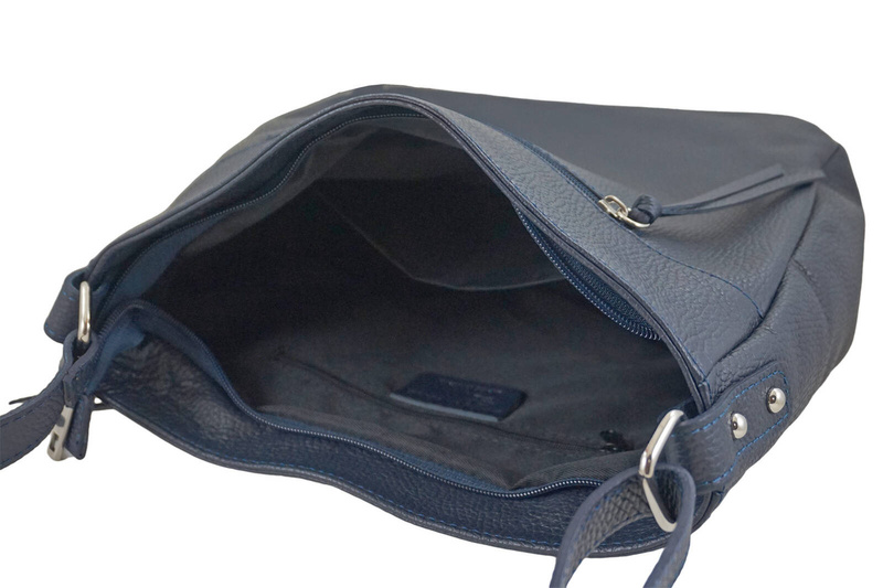 Torebka codzienna skórzana damska - Brązowa jasna