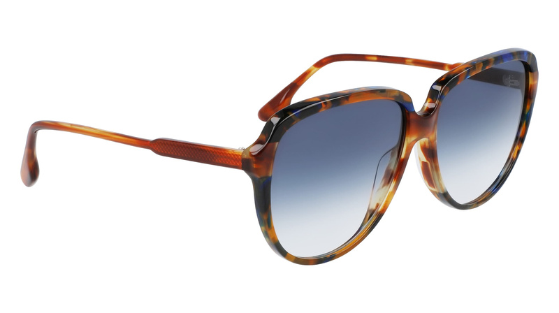 Okulary VICTORIA BECKHAM VB618S-212. Okulary przeciwsłoneczne, Kolor brązowy havana. Kobieta.