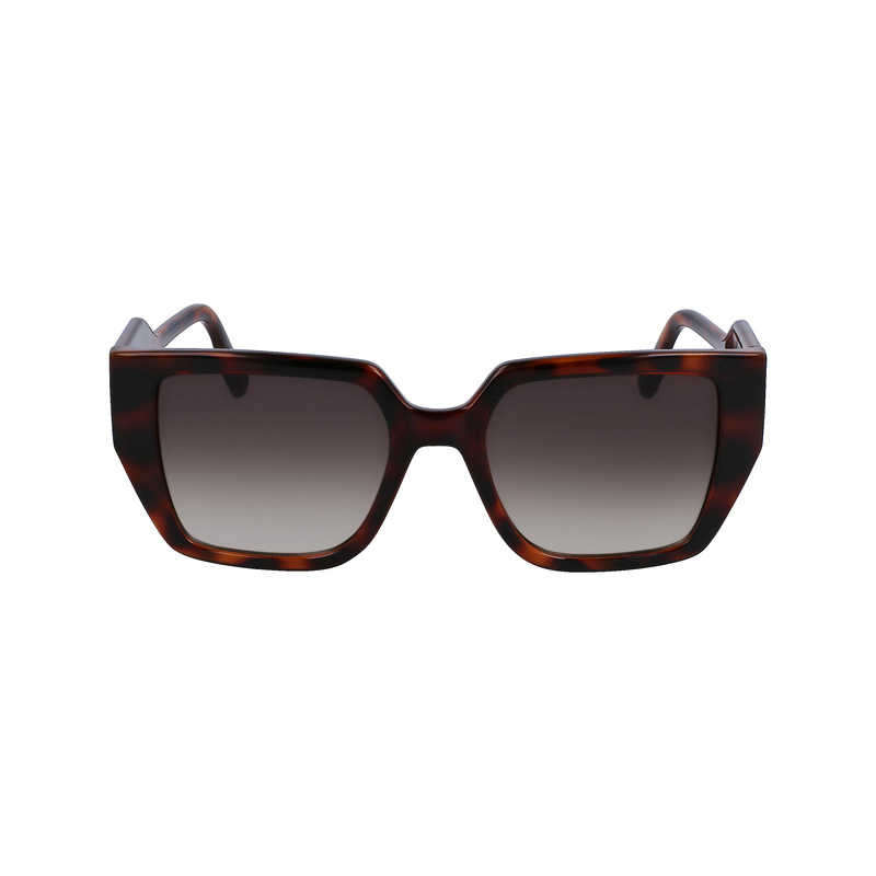 Okulary KARL LAGERFELD KL6098SN-240. Okulary przeciwsłoneczne, Kolor brązowy. Kobieta.