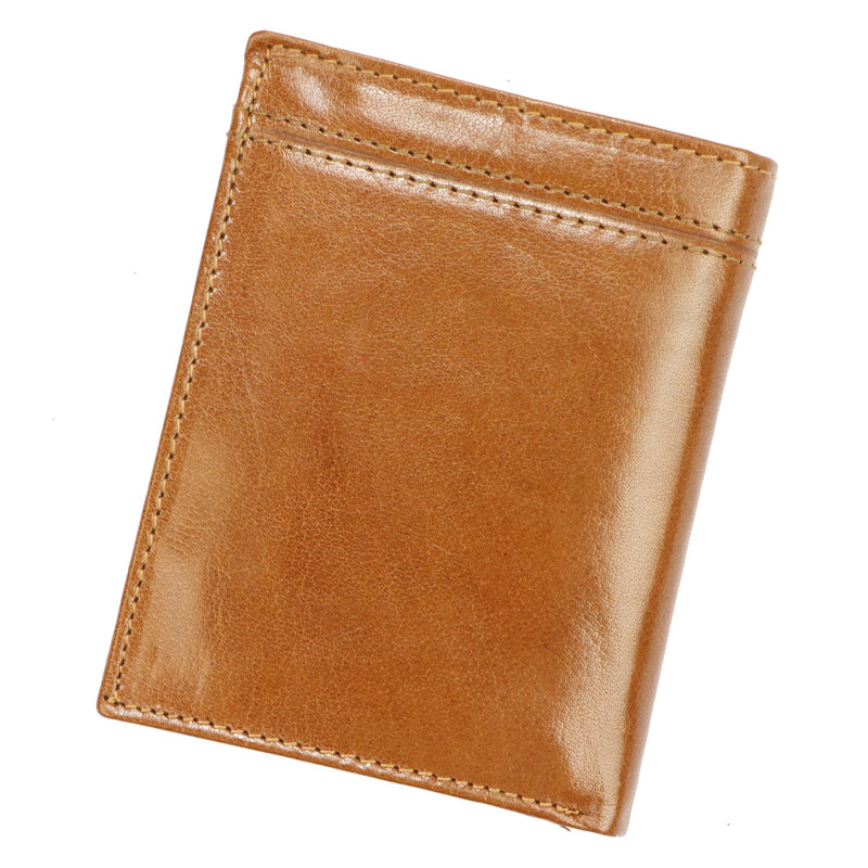 Charro Męski duży portfel skóra naturalna rozbudowany pionowy składany