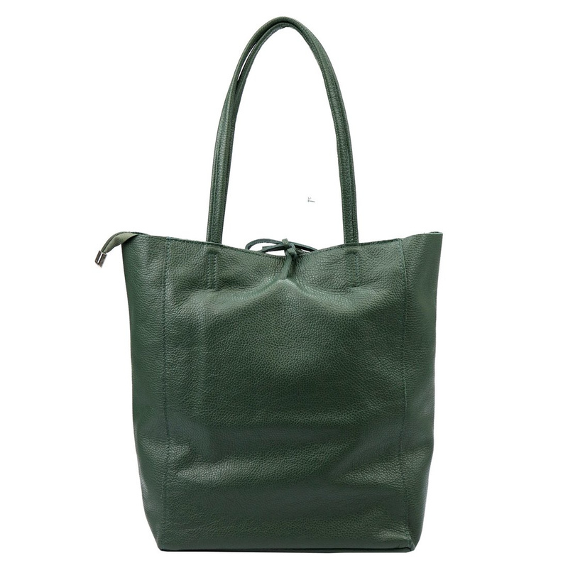 Shopperbag damska skórzana na ramię duża MiaMore