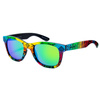 Okulary ITALIA INDEPENDENT 0090INX149000. Okulary przeciwsłoneczne, Kolor czerwony niebieski zielony żółty pomarańczowy. Unisex.