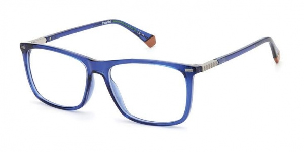 Okulary POLAROID PLD-D430-PJP. Okulary, Kolor niebieski. Mężczyzna.