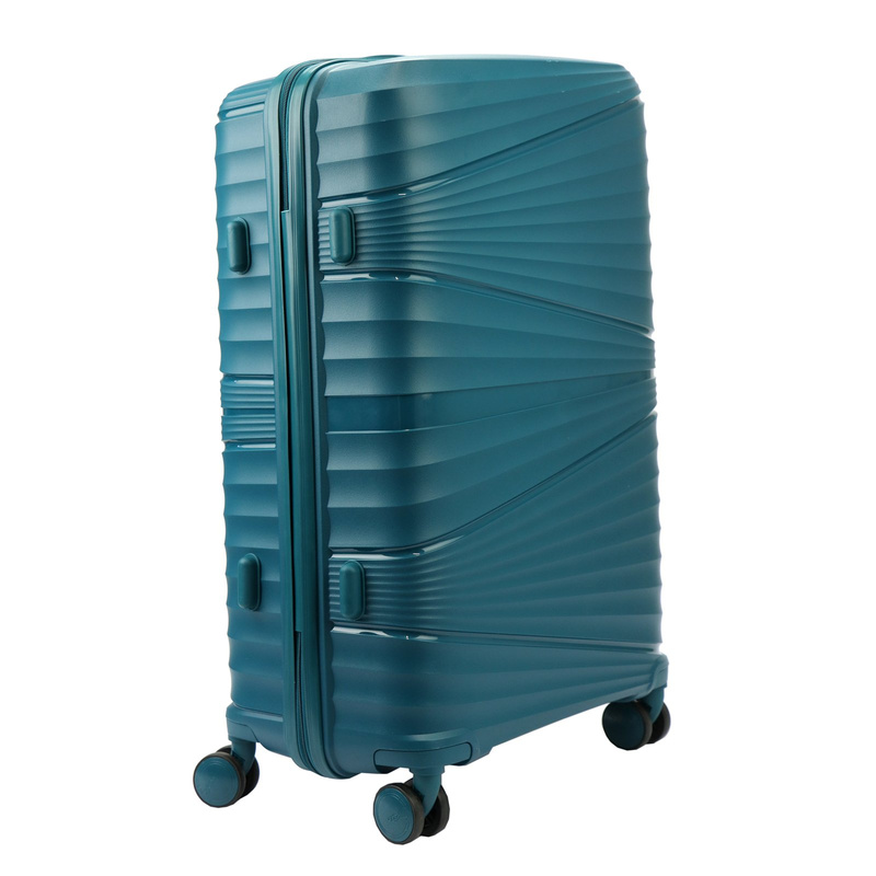 Jony zestaw trzech walizek podróżnych na kółkach z kosmetyczką ABS