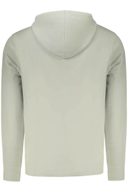 MĘSKA BLUZA BOSS SZARA Z ROZPINANYM NA ZAMEK