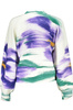 BIA�Y SWETER DESIGUAL DAMSKI