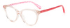Okulary KATE SPADE PARIS-35JE815. Okulary, Kolor różowy. Dziecko.