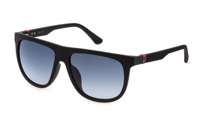 Okulary POLICE SPLN33-590V14. Okulary przeciwsłoneczne, Kolor czarny. Mężczyzna.