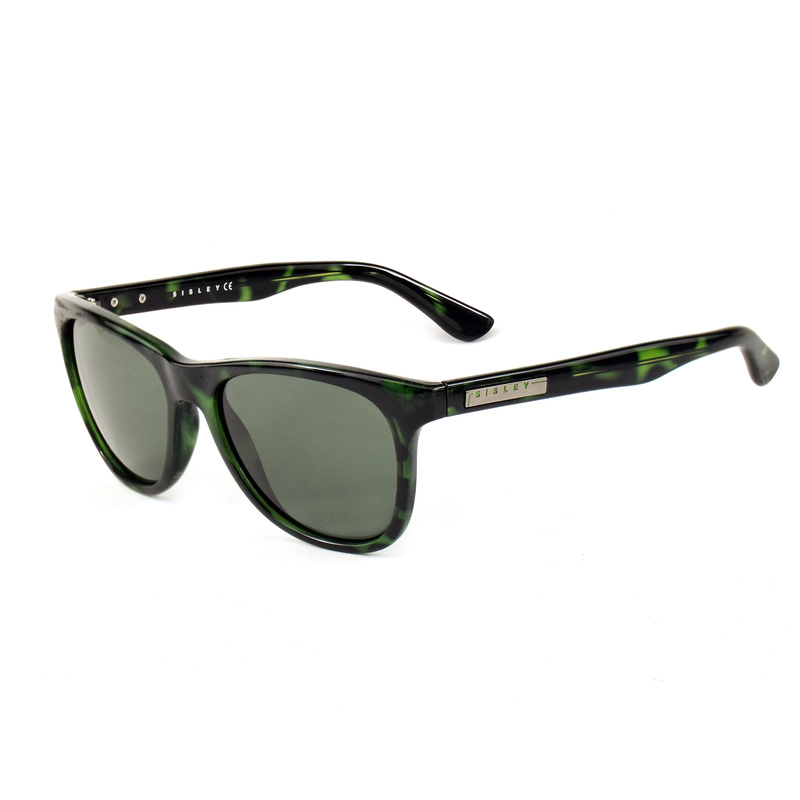Okulary SISLEY SY646S-02. Okulary przeciwsłoneczne, Kolor zielony. Unisex.