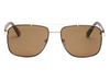 Okulary KENNETH COLE RN00002-5932E. Okulary przeciwsłoneczne, Kolor brązowy. Mężczyzna.