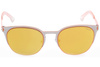 Okulary POLICE SPL341-S34G. Okulary przeciwsłoneczne, Kolor srebrny pomarańczowy. Unisex.