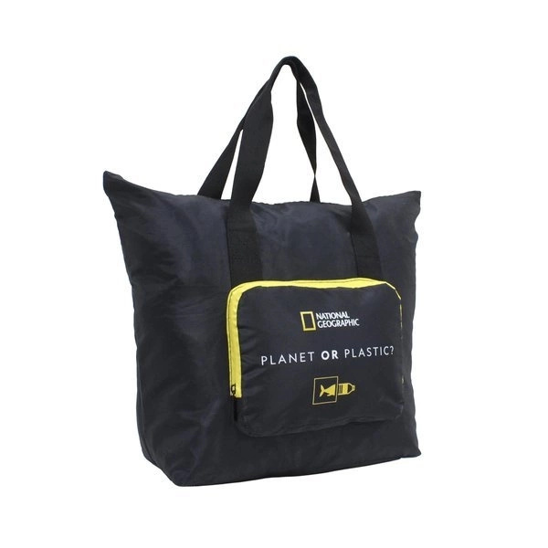 Torba składana zakupowa pionowa duża NG FOLDABLES 14405 czarna