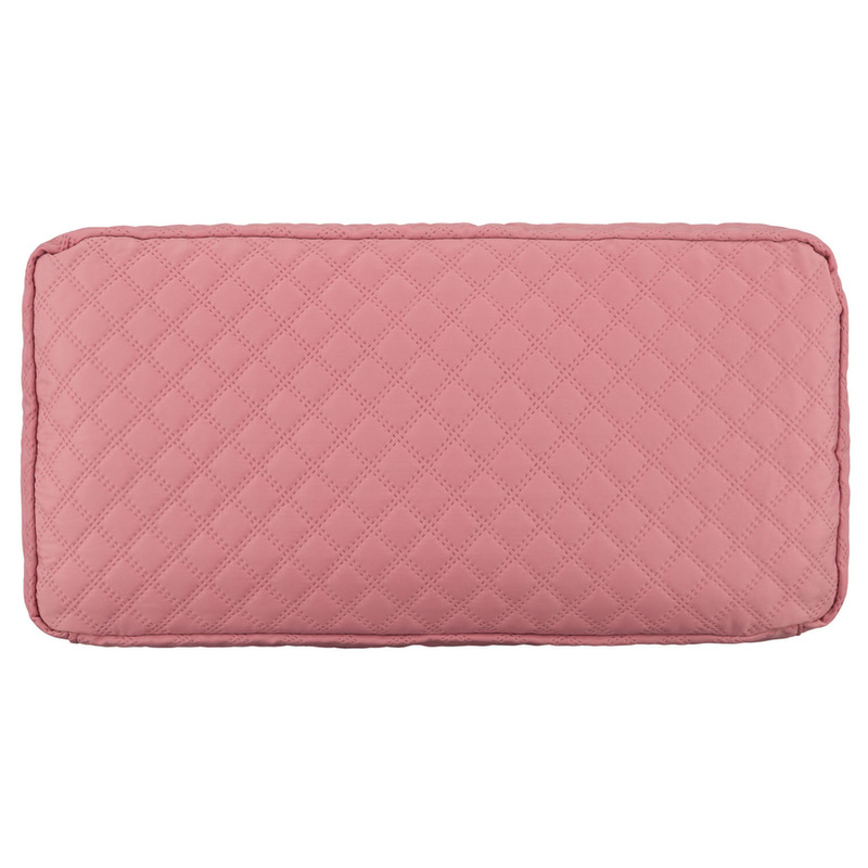 Różowa, treningowa torba wykonana z poliestru, dwukomorowa - Peterson