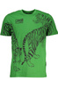 ZIELONY T-SHIRT M�SKI Z KR�TKIM R�KAWEM KLASY CAVALLI