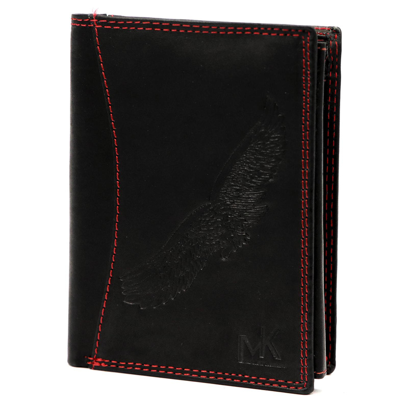 Skórzany męski portfel Money Kepper CDD 5601 BIRD