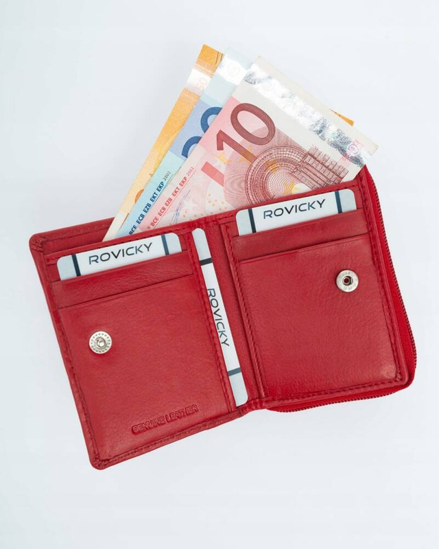 Skórzany męski portfel Rovicky R-23-17-LFN