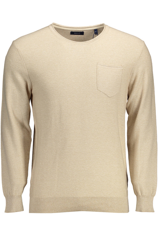 GANT MĘSKI SWETER BEŻOWY